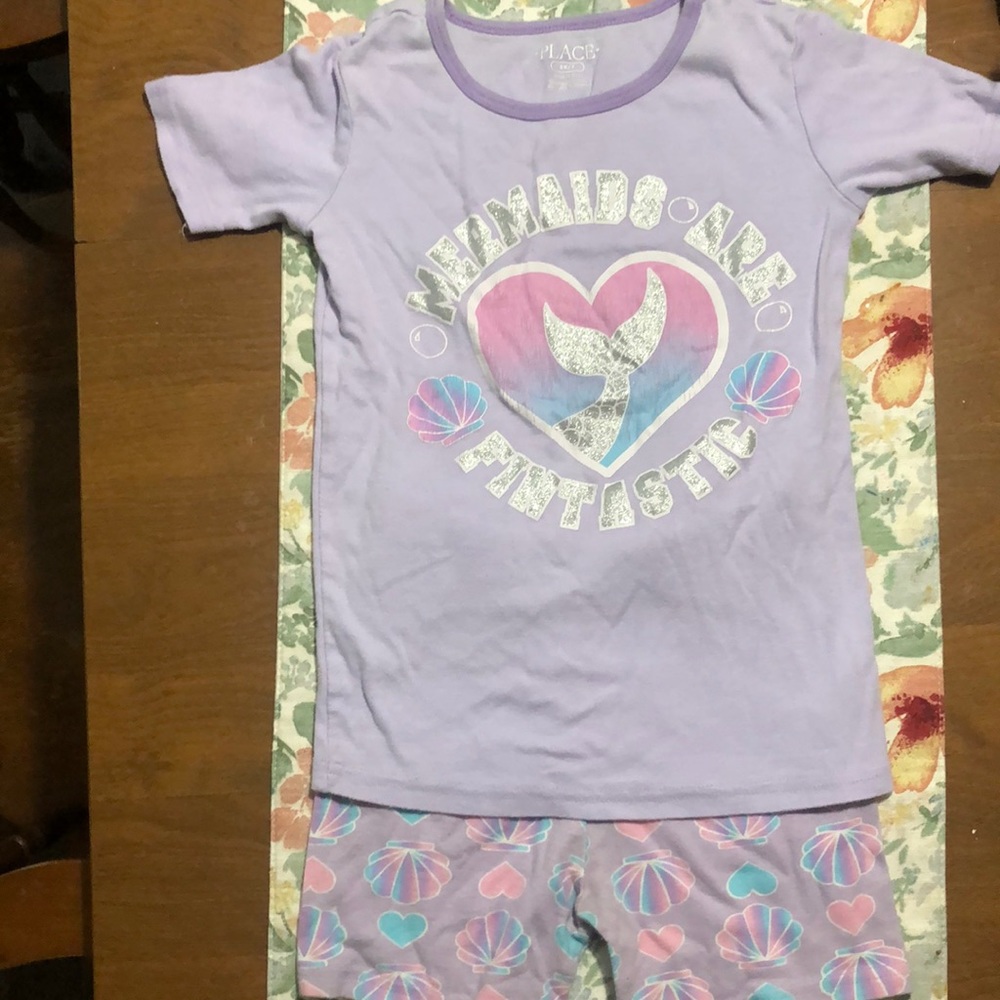 Children’s place girls pjs size 6x/7
